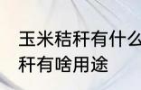 玉米秸秆有什么用途寻求合作 玉米秸秆有啥用途